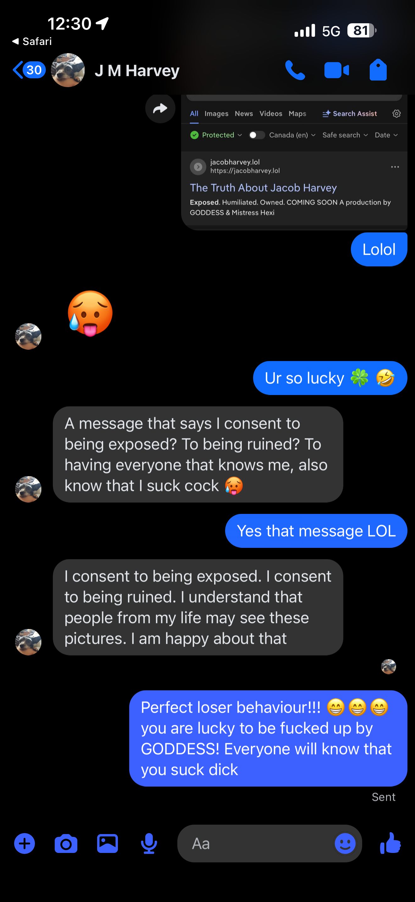 exposed